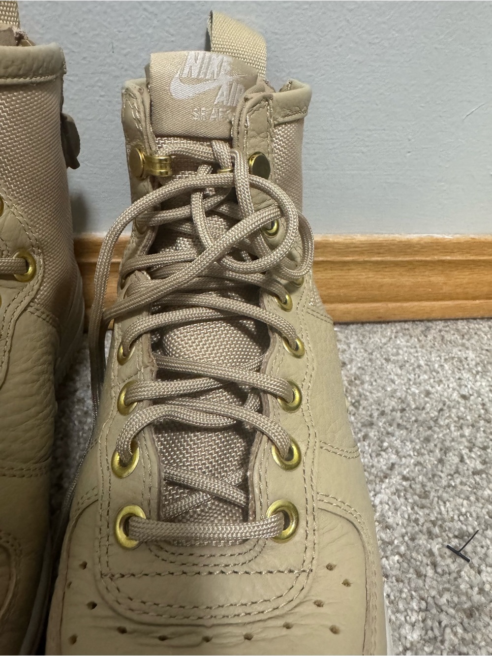 Nike SF AF1 Air Force 1 Mid Mushroom VF - Picture 4 of 10